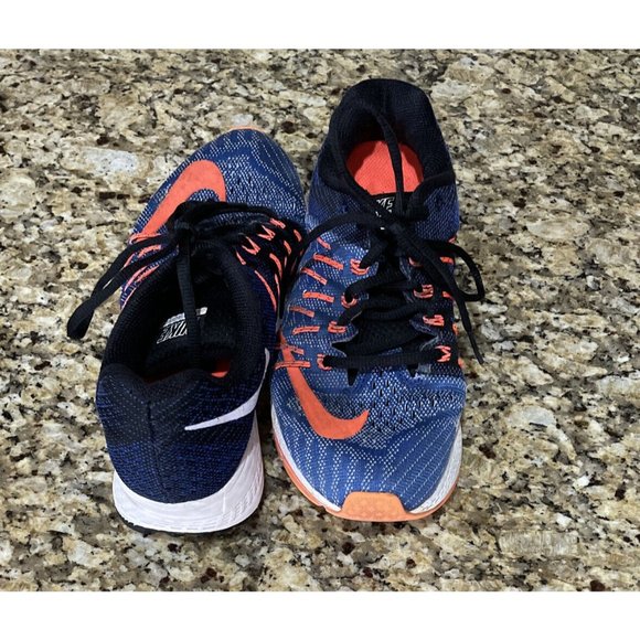 WOMENS NIKE AIR ZOOM ELITE-8 SZ 8 Blue KNIT SNEAKERS/RUNNING/WORKOUT SHOES - Picture 8 of 12